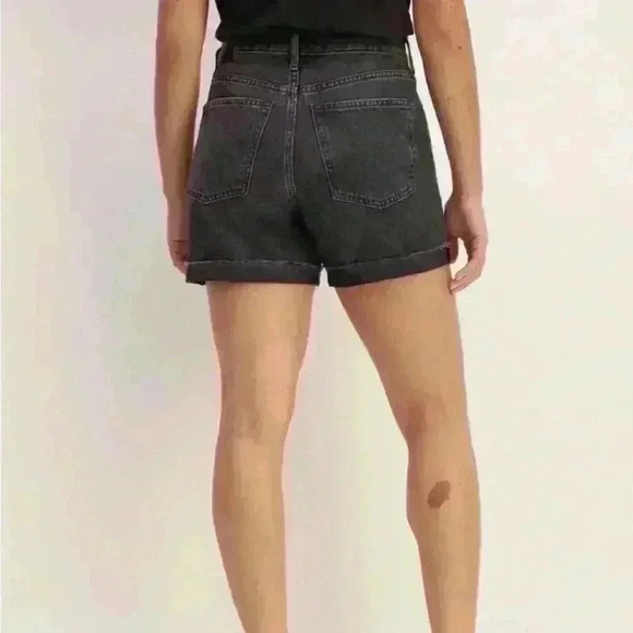 Everlane Cheeky Jean Short, high waisted Jean shorts black, size 33. - Picture 15 of 15